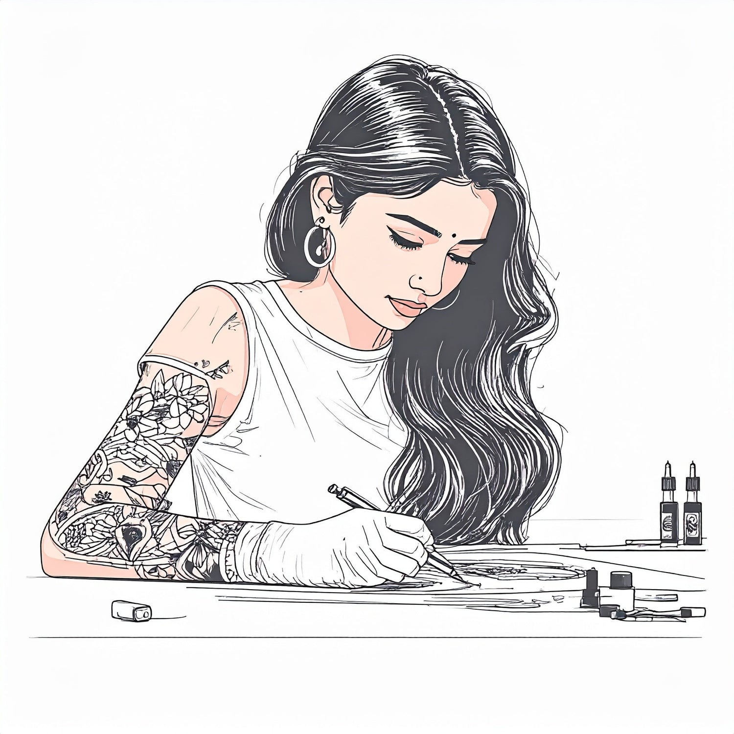 upcoming-tattoo-artist-drawing