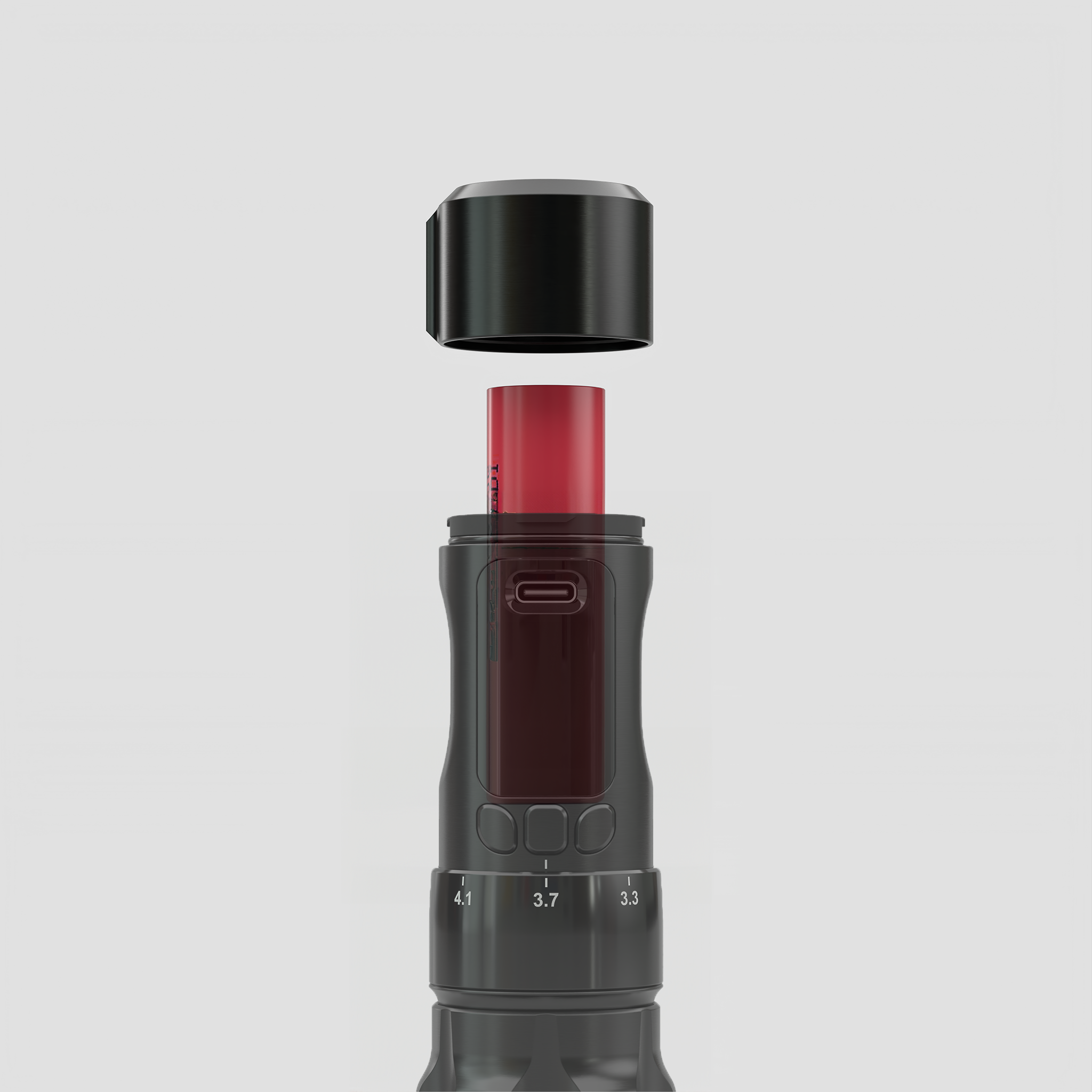Chroma Battery Cap XL - Black